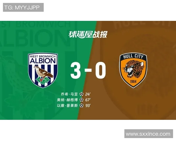 西布罗姆维奇迎战赫尔城争夺英冠联赛关键三分之战